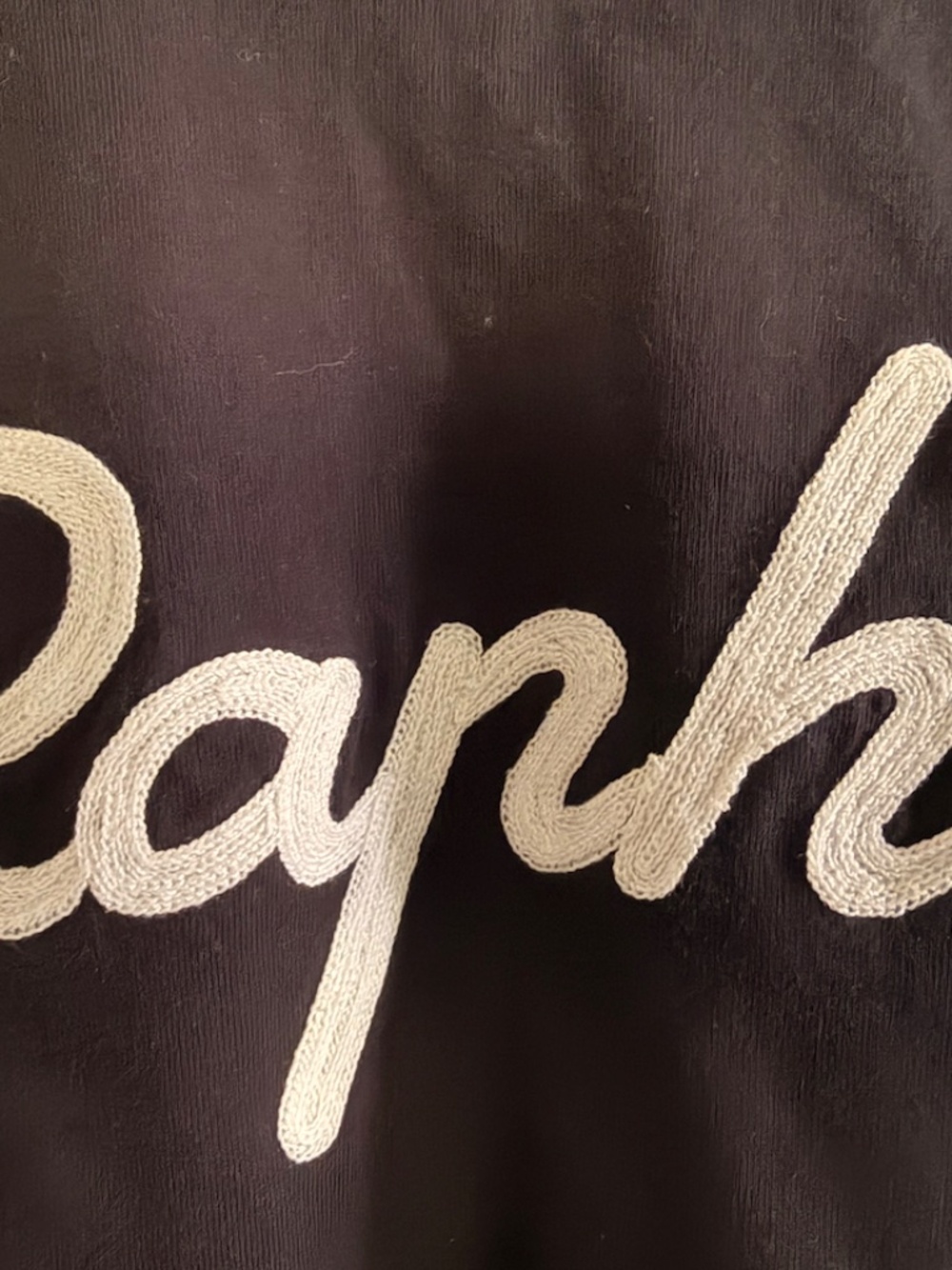 Rapha Logo T-shirt Embroidered/Chainstitch Men's Large - Picture 4 of 8